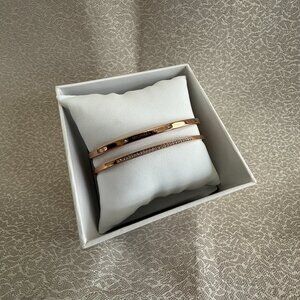 Michael Kors MKJ4820791 Cuff Rose Gold Tone Women's Bracelet